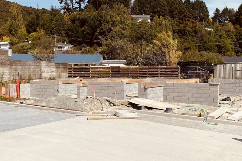 Foundations laid for Hutt Valley townhouses