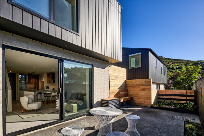 Image of a two-storey townhouse in Karori