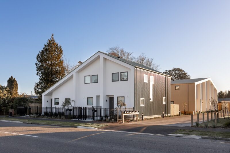 Image of community housing development in Christchurch