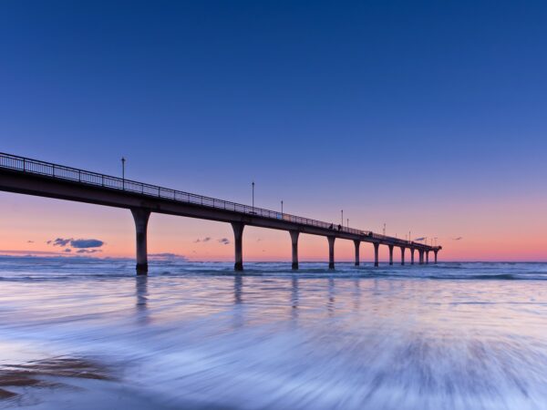 colour image of bridge over water